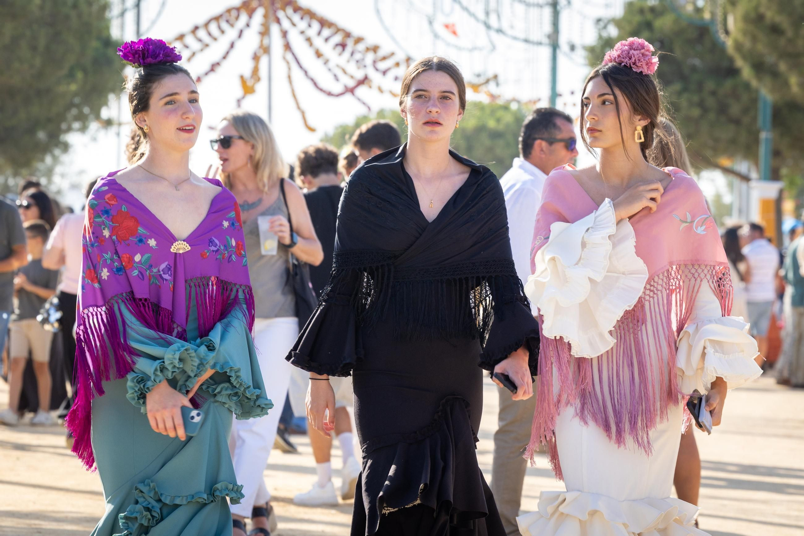 Las imágenes del viernes de Feria en Chiclana 2025