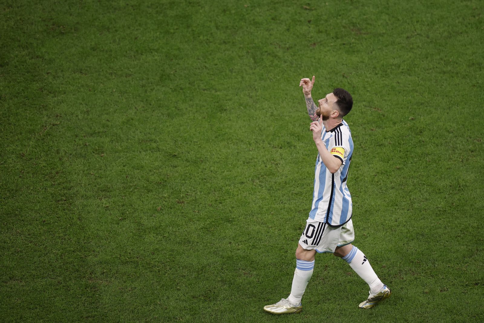 Las fotos de Messi contra Croacia