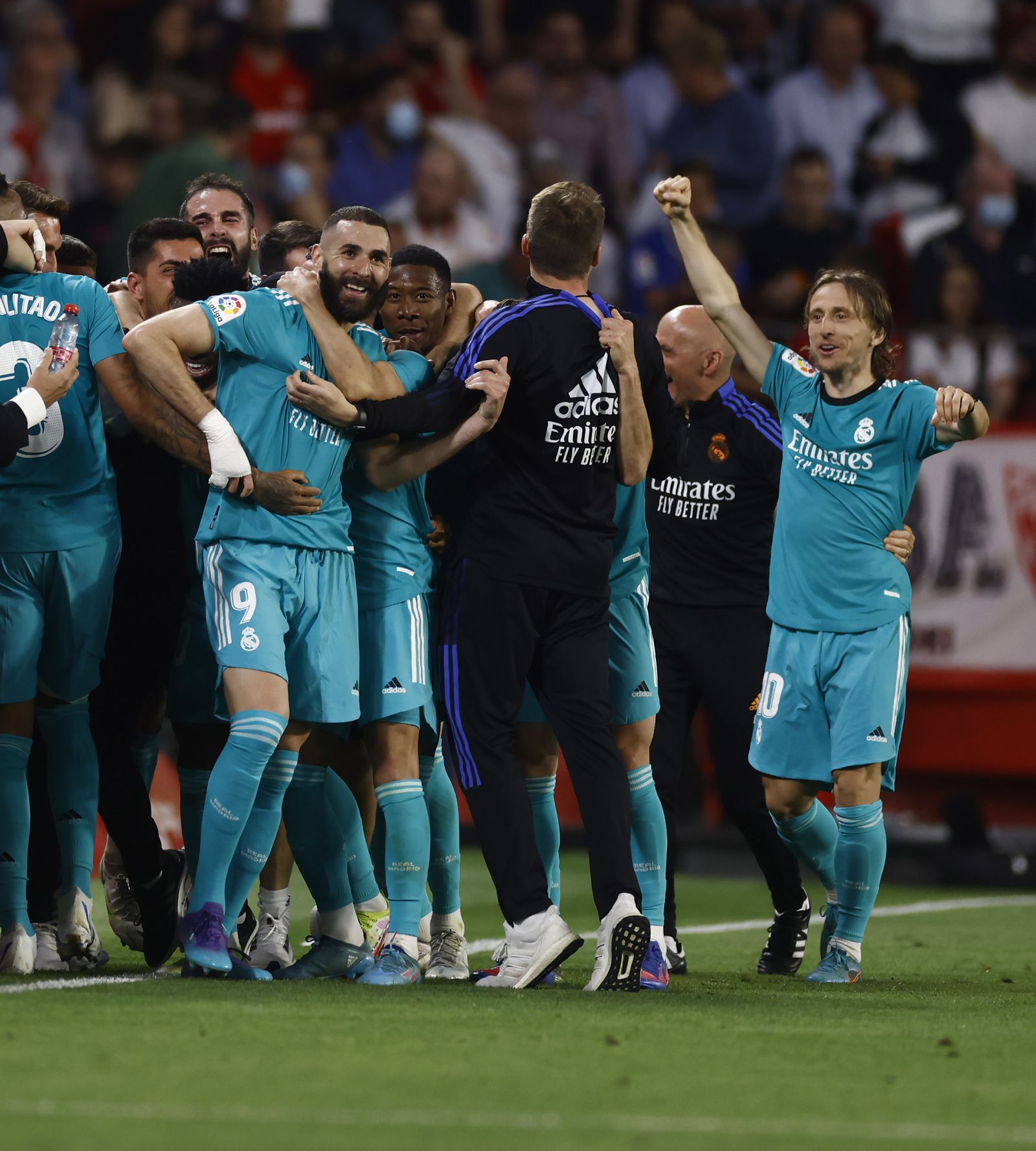 Las imágenes del Sevilla- Real Madrid