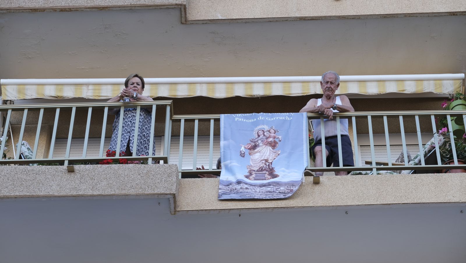 Imágenes de la procesión marinera de la Virgen del Carmen de Garrucha