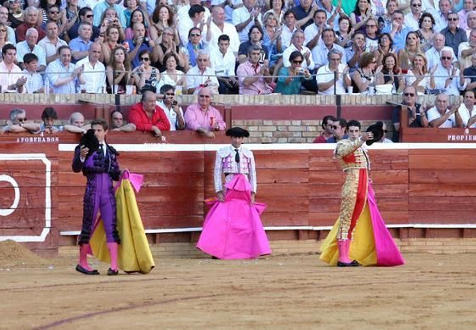 El Juli y Talavante se dan cita en la Merced en una tarde triunfal para ambos.

Foto: Espinola