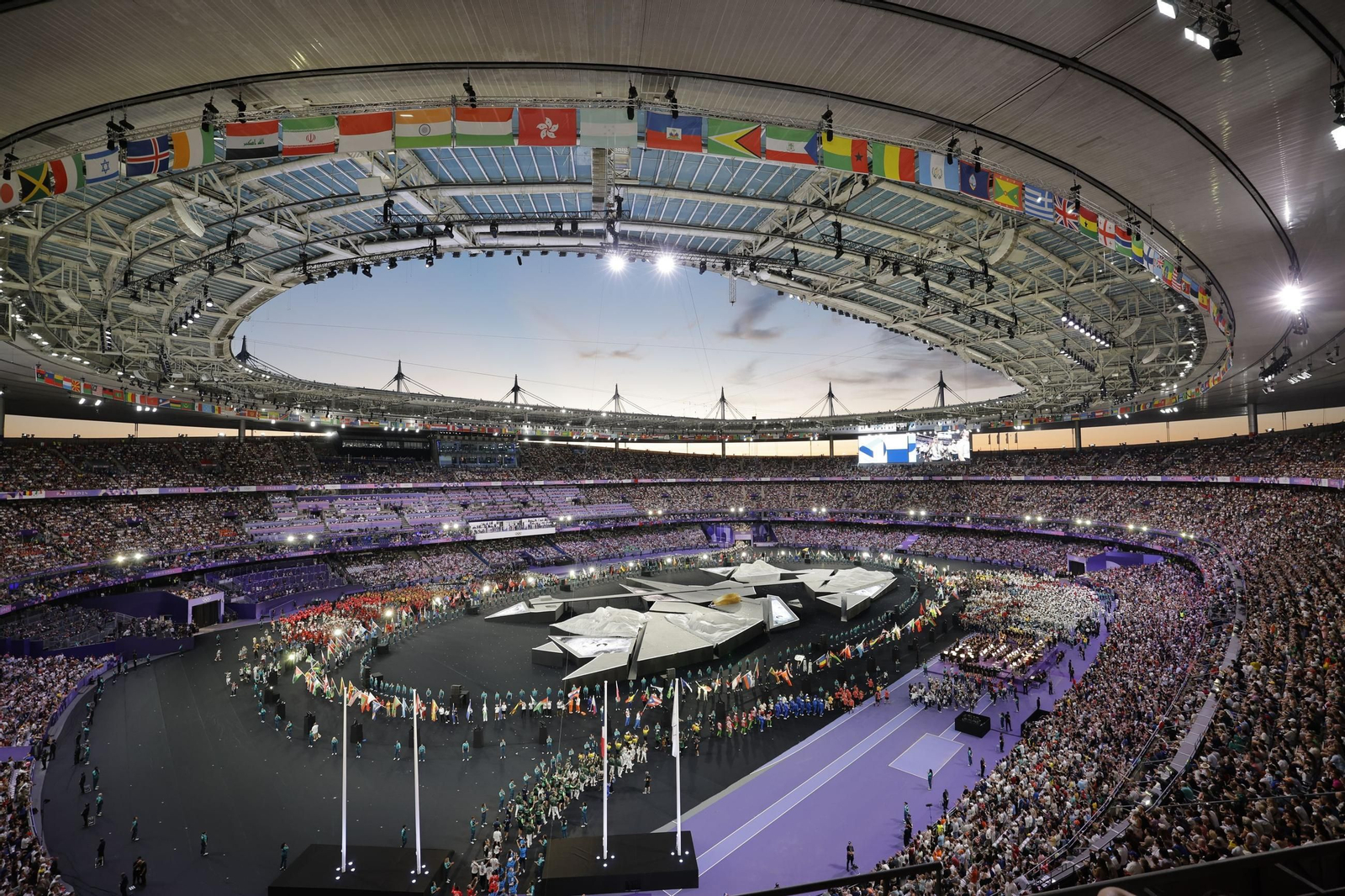 Las fotos de la ceremonia de clausura de los Juegos Olímpicos París 2024