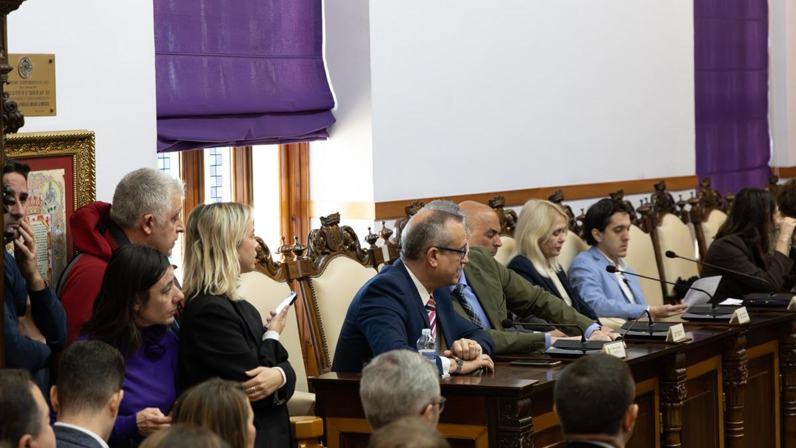 Así se vivió una moción de censura histórica de Jaén