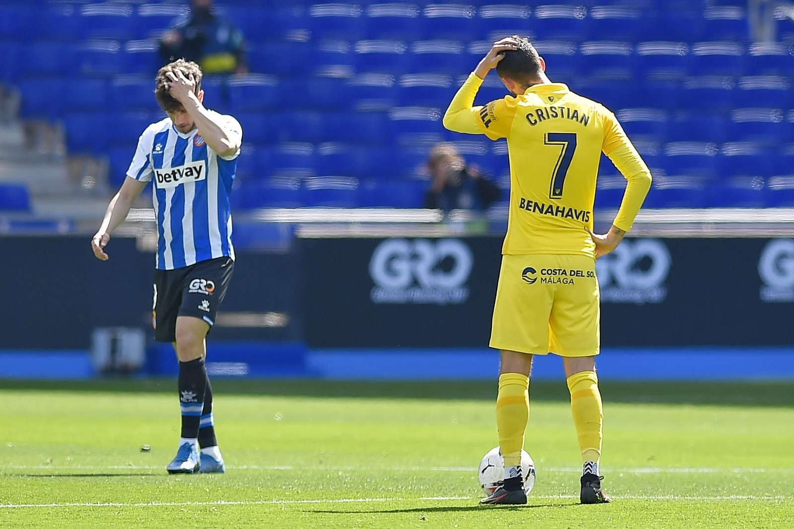 Las fotos del Espanyol - Málaga CF