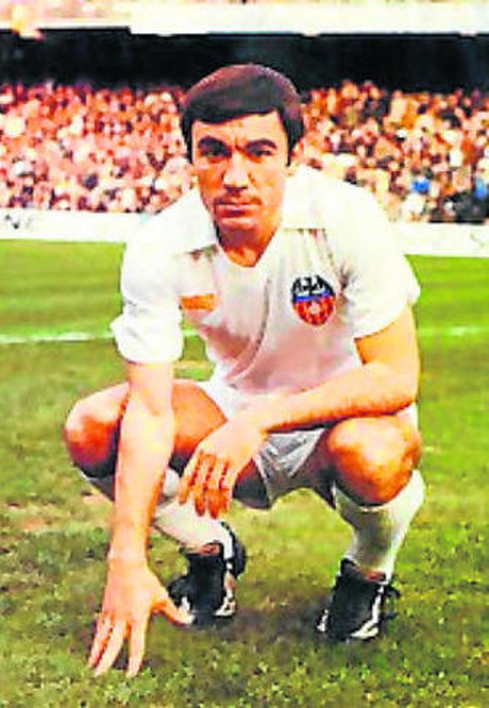 Una alineación habitual del Valencia de los 70, con Carrete en el 'once'.