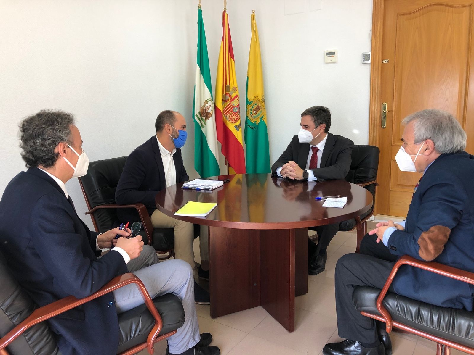 Reunión entre el Ayuntamiento de Los Barrios y Endesa