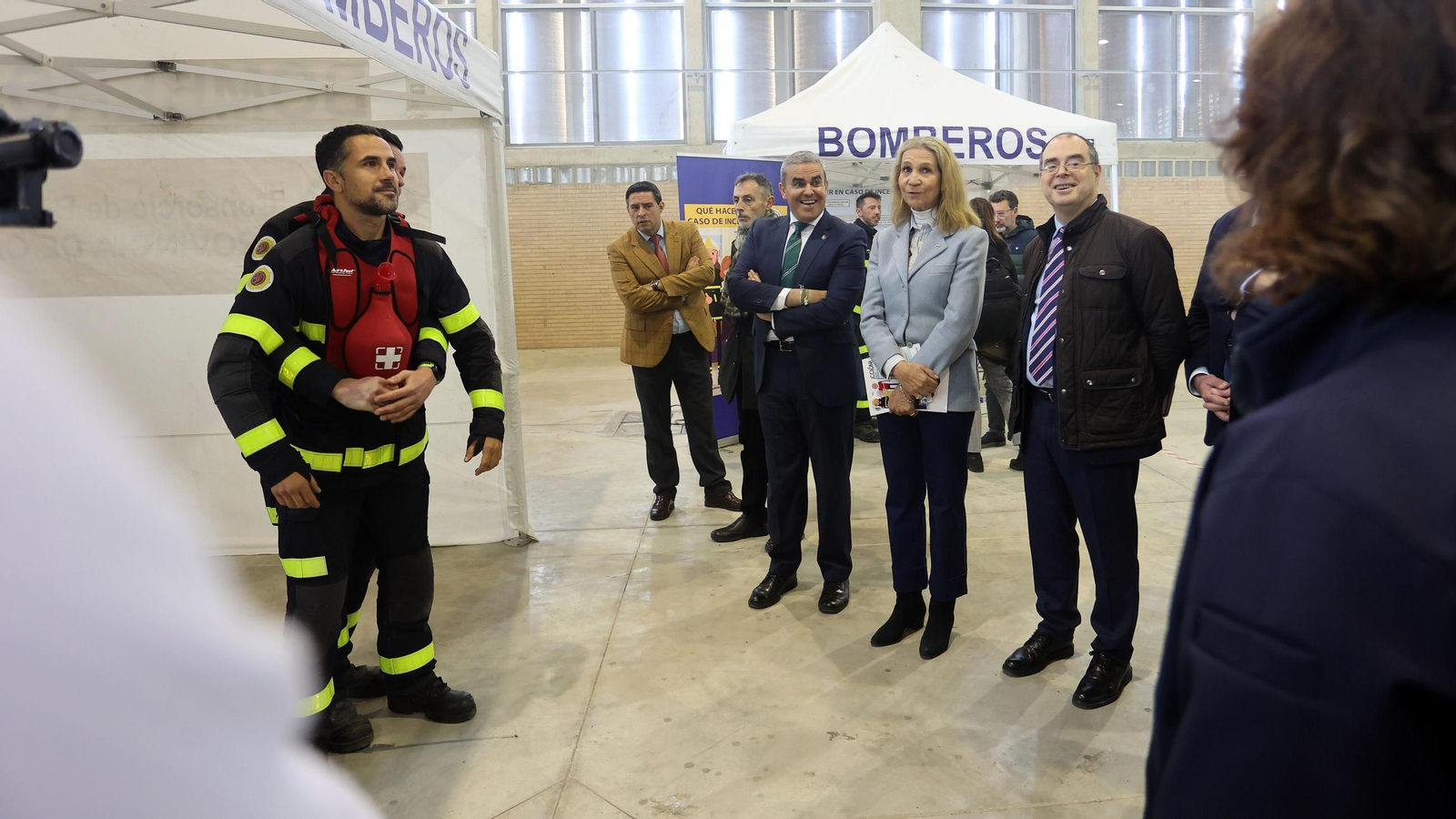 La Infanta Elena y la Alcaldesa de Jerez en la Inauguración de la XX Semana de la Prevención de Incendios Mapfre 2025 en Jerez