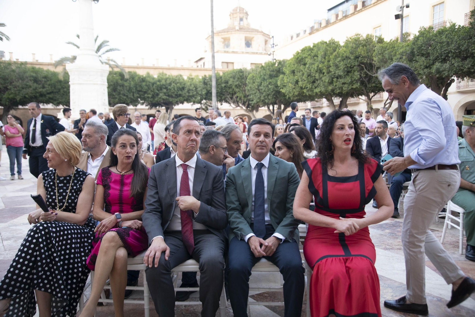 Las imágenes de la inauguración de la Plaza de la Constitución en Almería