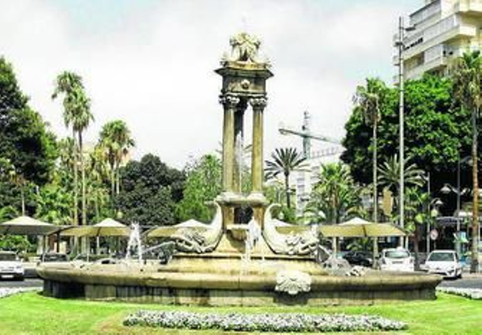 Fuente situada en el parque Nicolás Salmerón.