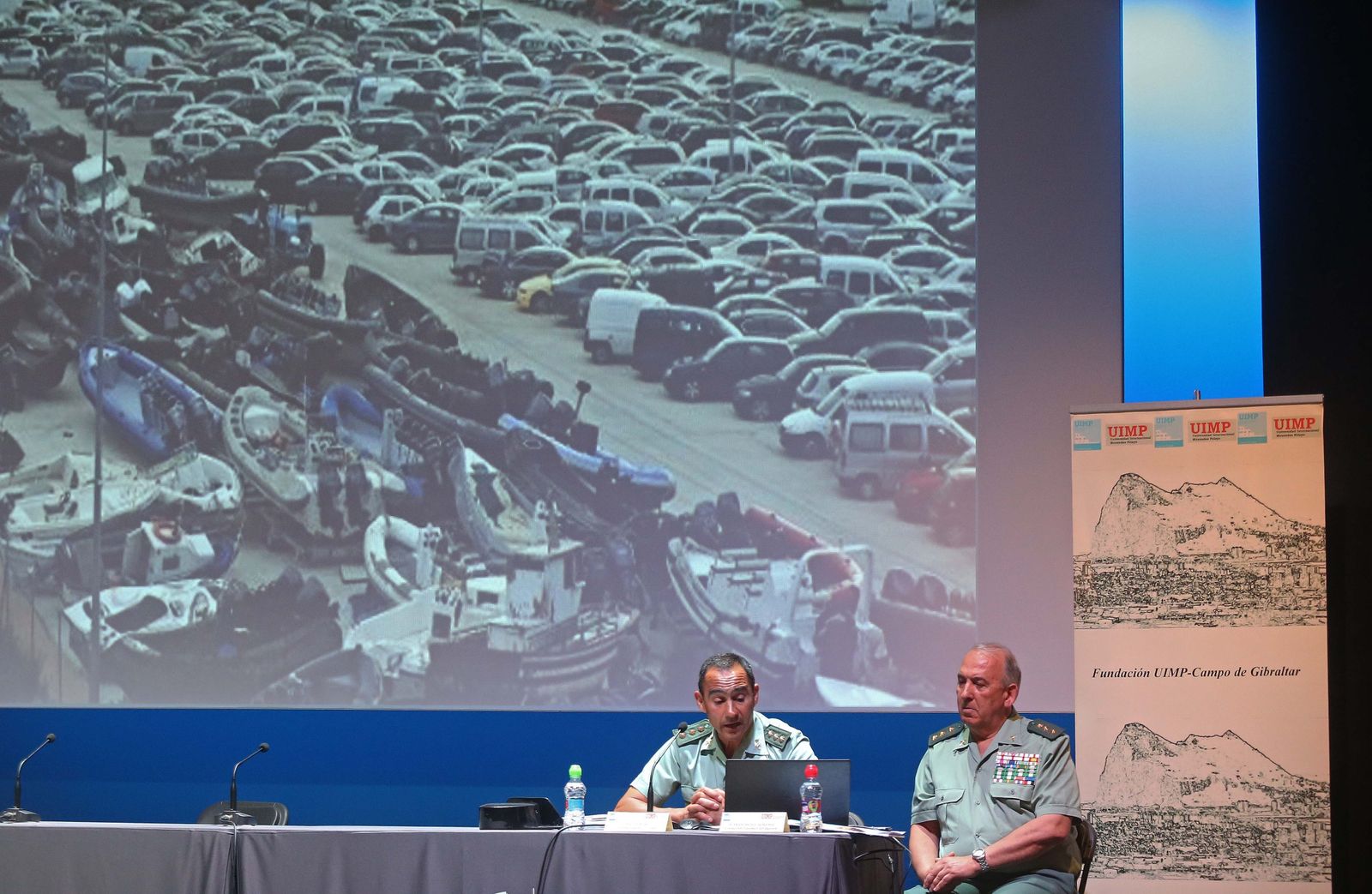 Fotos de la jornada sobre narcotráfico en la provincia de Cádiz de la Guardia Civil en La Línea