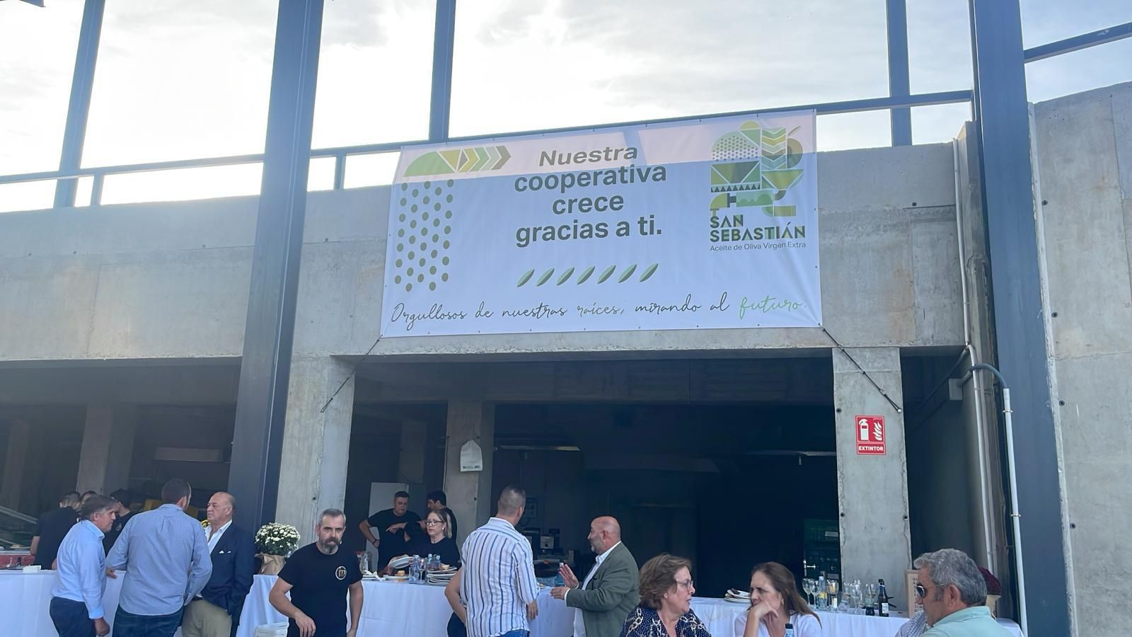 Inauguración de la Cooperativa Olivarera San Sebastián