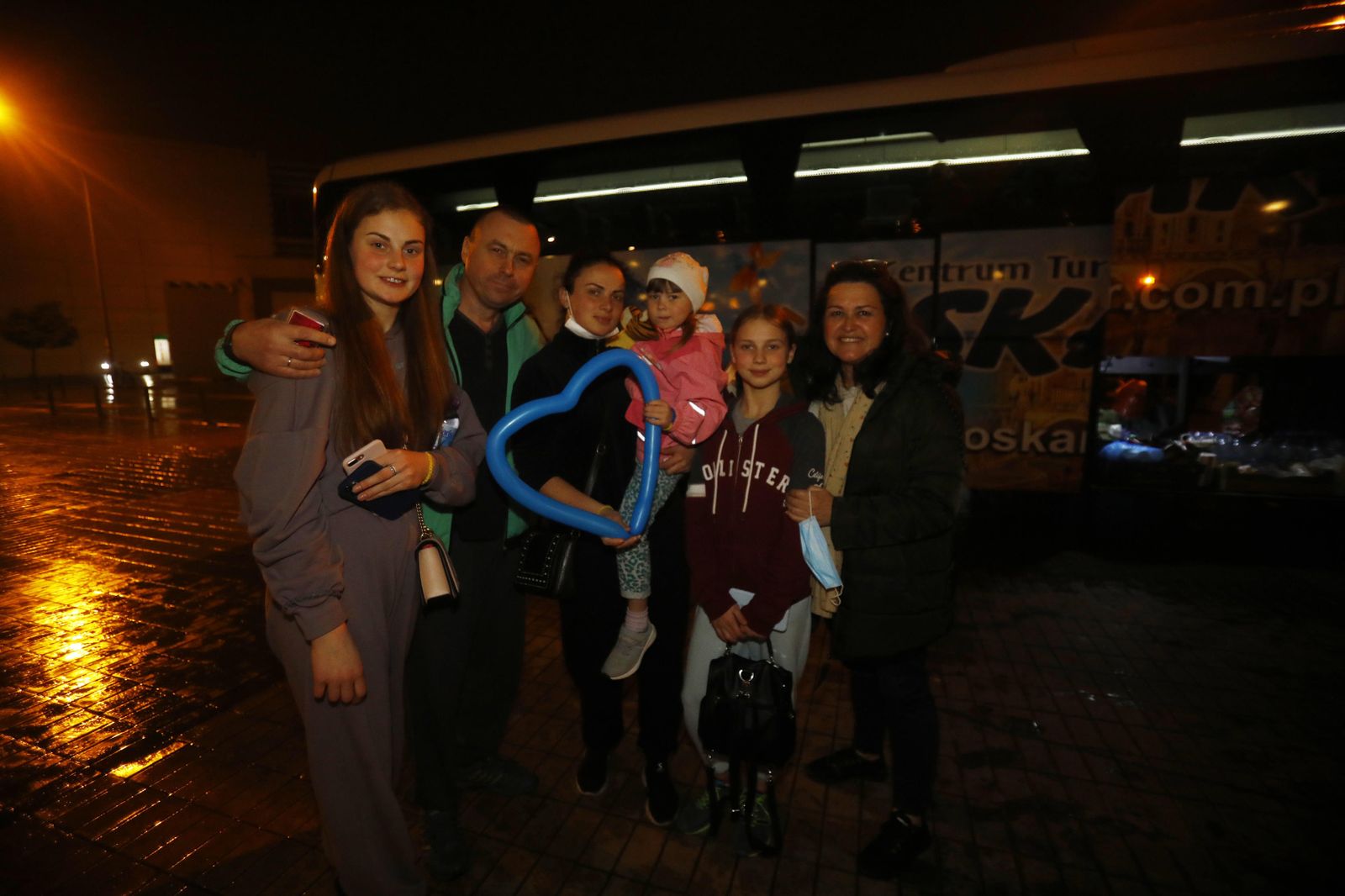 Una de las familias ucranianas que ha llegado a Córdoba.