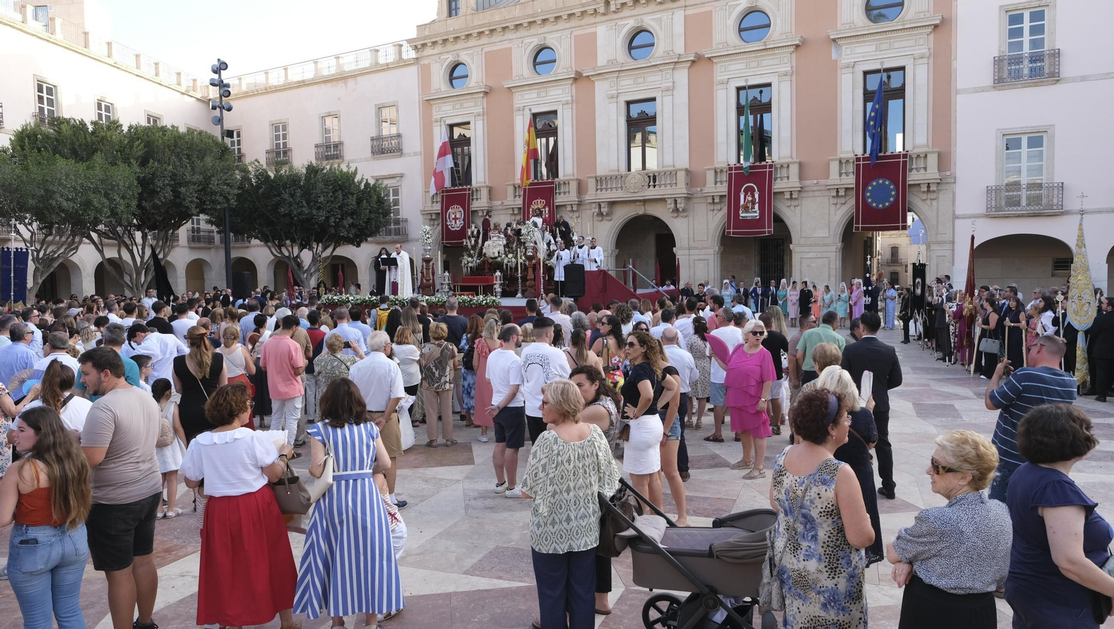 Procesión del Corpus Christi de Almería, en imágenes