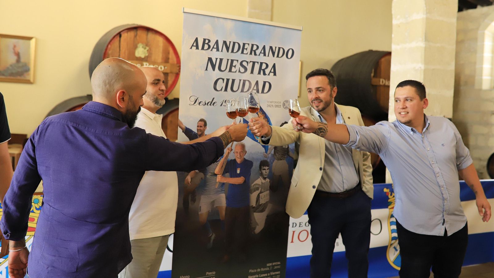 Juan Luis Gil, José Luis Mateos, José Manuel Matos y Jorge Rodrigo Lugo.