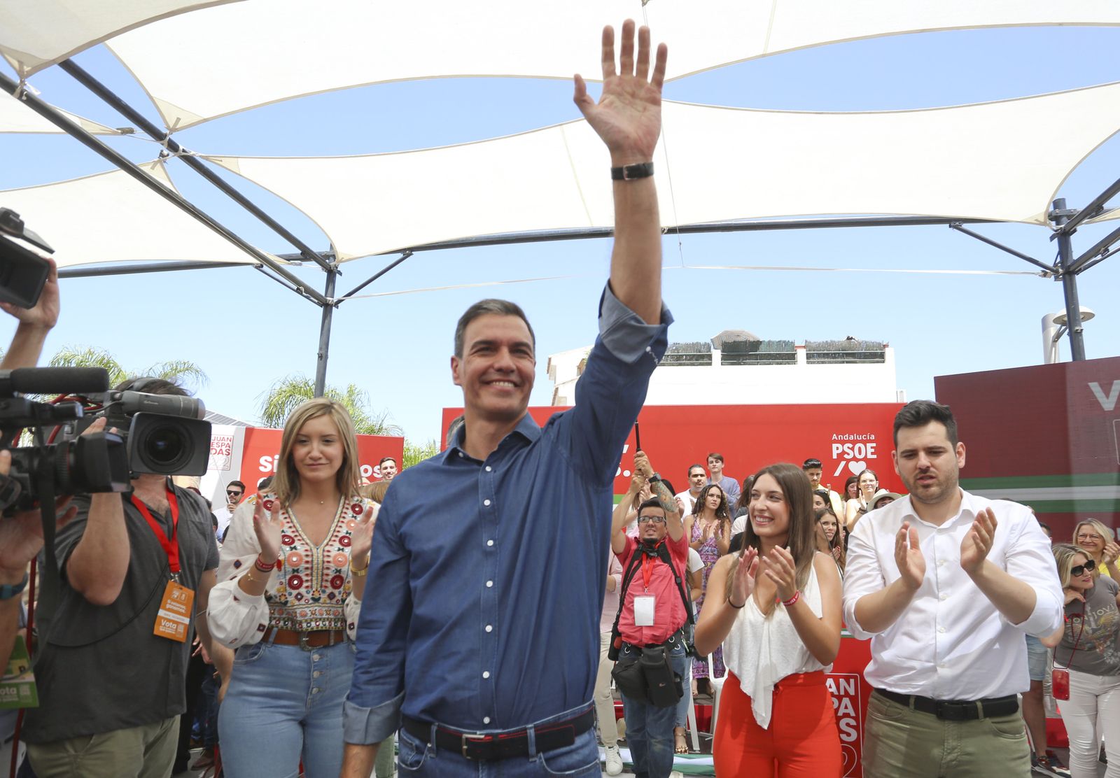 El acto del PSOE de este sábado en Cártama, en fotos