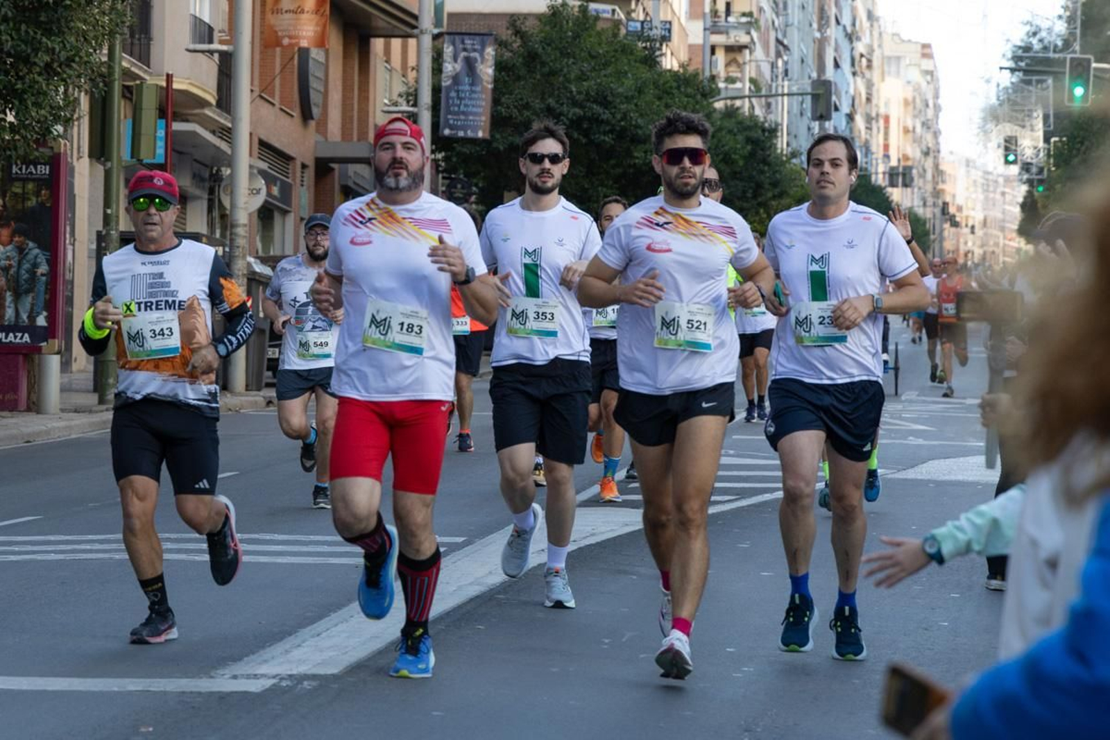 Éxito participativo en la XXVIII Media Maratón 'Ciudad de Jaén', en imágenes