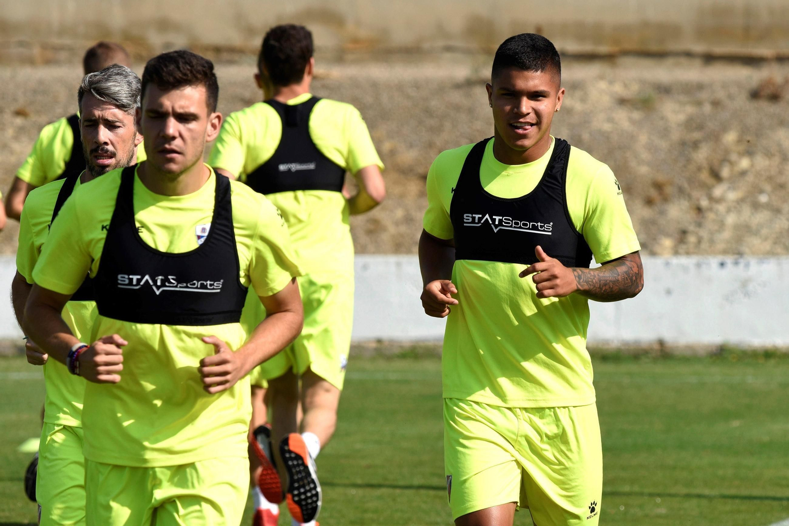 Las fotos de la carrera de Cucho Hernández