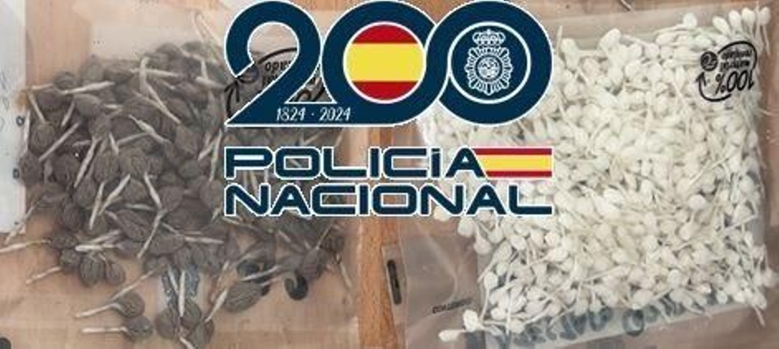 Desarticulan un activo punto de venta de drogas en Estepona e incautan medio millar de papelinas de cocaína y heroína.