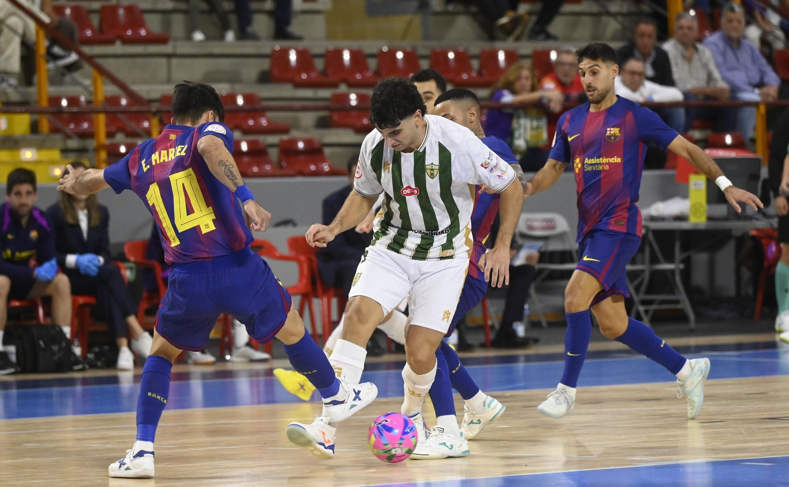 Las mejores fotos del ambiente en Vista Alegre para el Córdoba Futsal - Barça