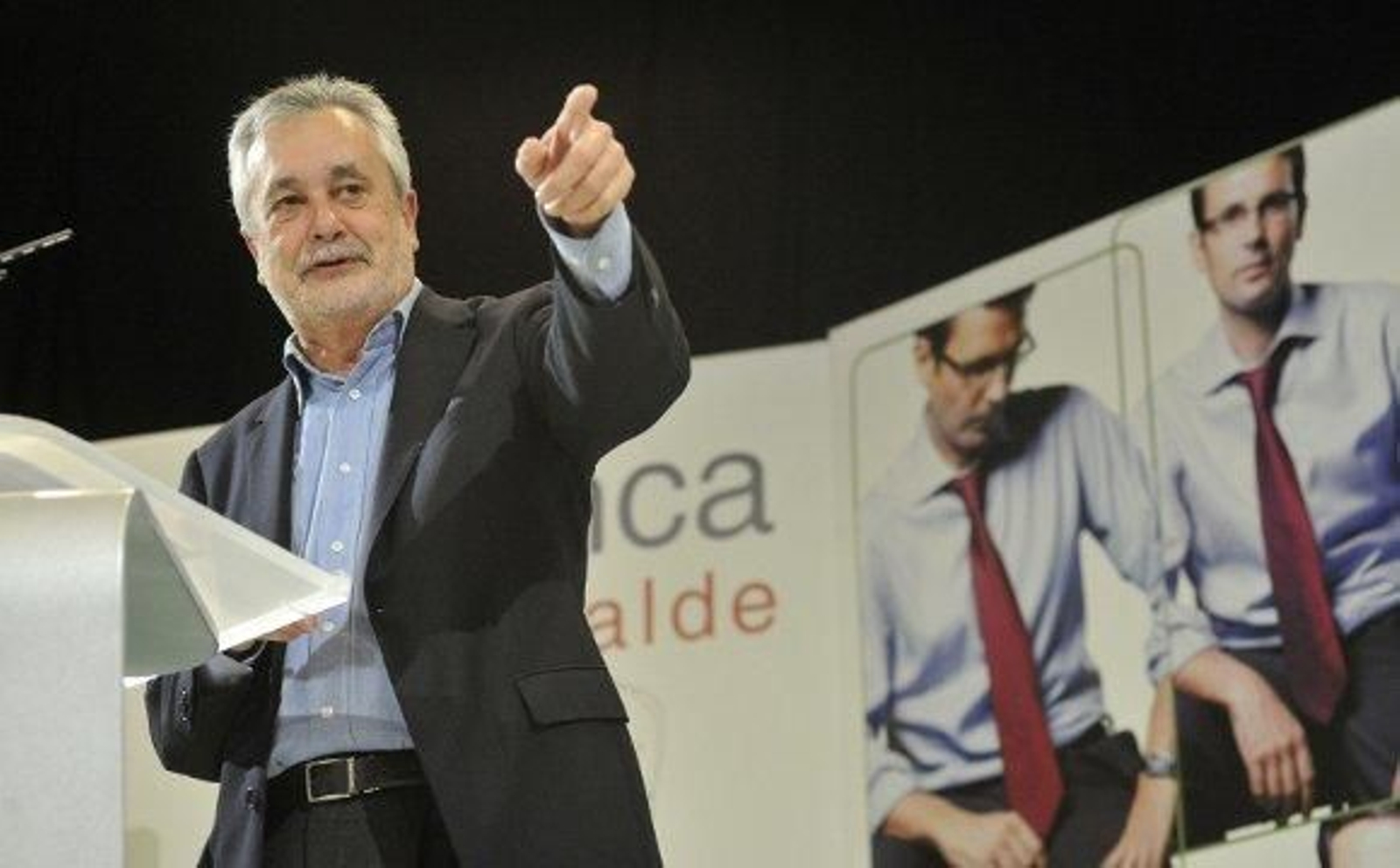 Griñán: "La defensa del sector público la hace el PSOE y no el PP, que prefiere privatizar"