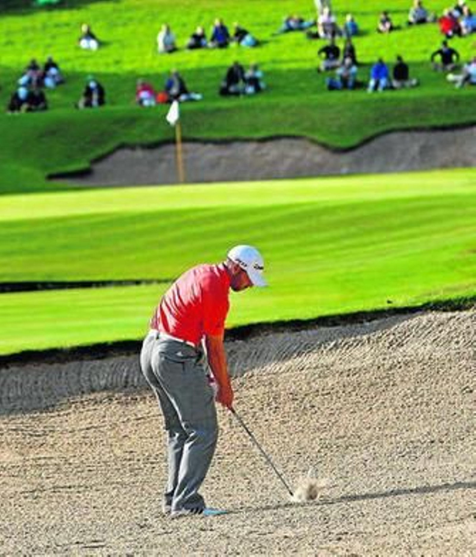 Sergio García en el Andalucía Masters de Golf en Valderrama.