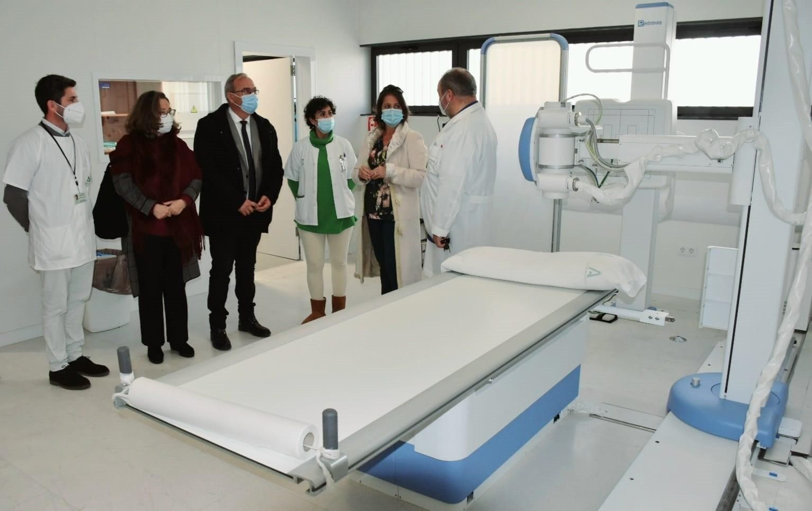 La consejera Catalina García, en la inauguración de la ampliación del centro de salud de San Juan de Aznalfarache.