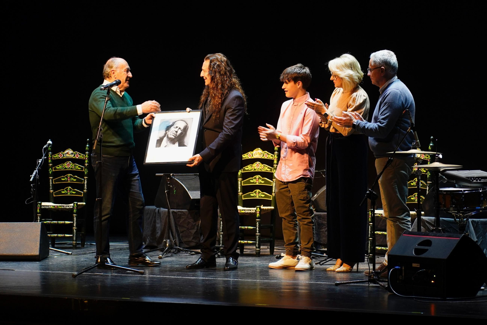 Fotos de la gala `Celebrando a Paco´con Tomatito en Algeciras