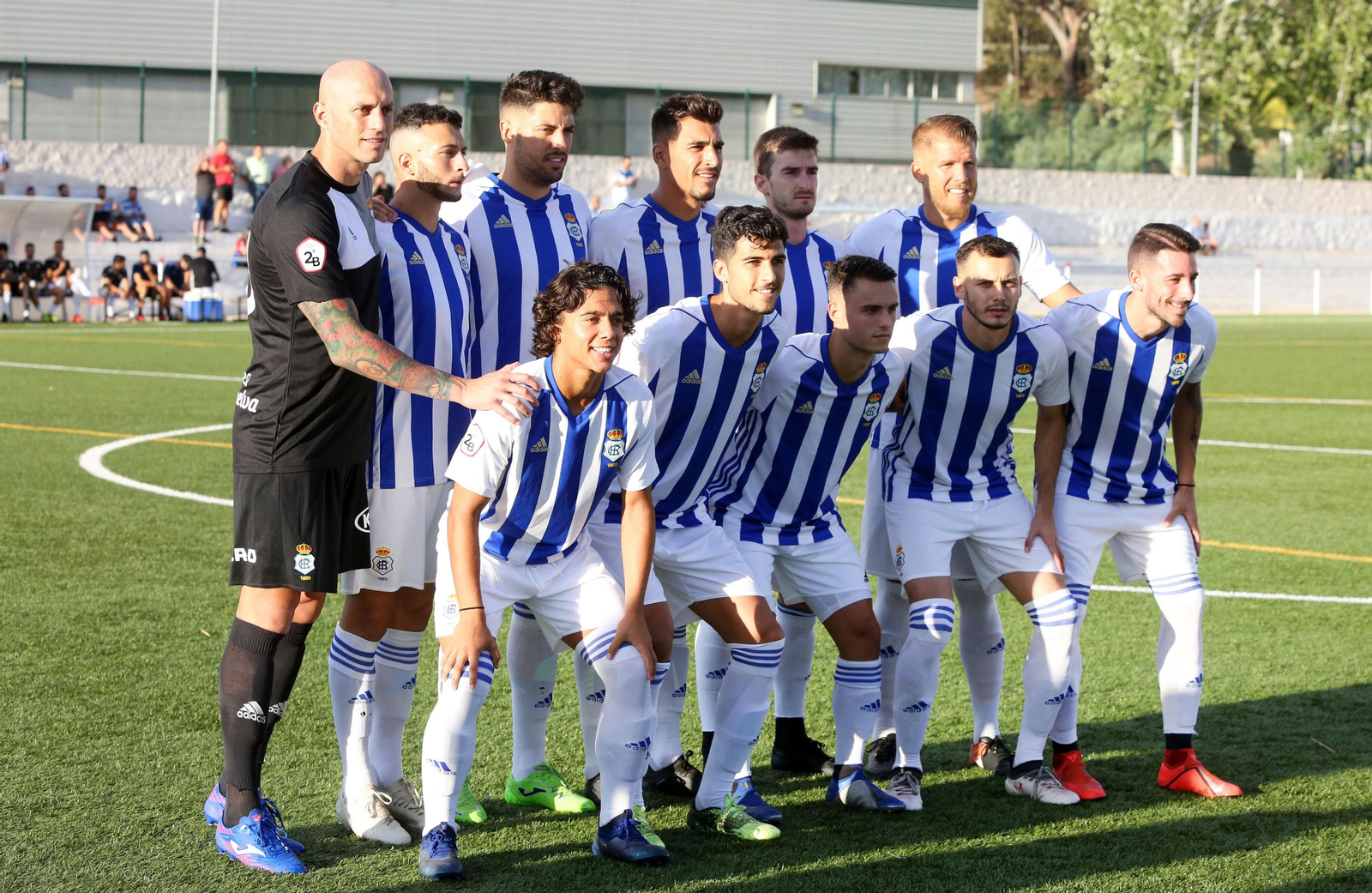 Imágenes del ambiente del partido Riotinto-Recreativo de pretemporada 2019