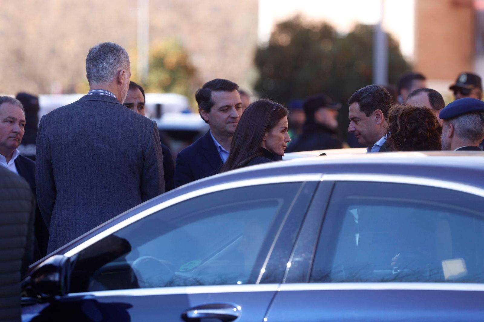 La visita de los Reyes a los heridos del accidente de Adamuz en el Hospital Reina Sofía