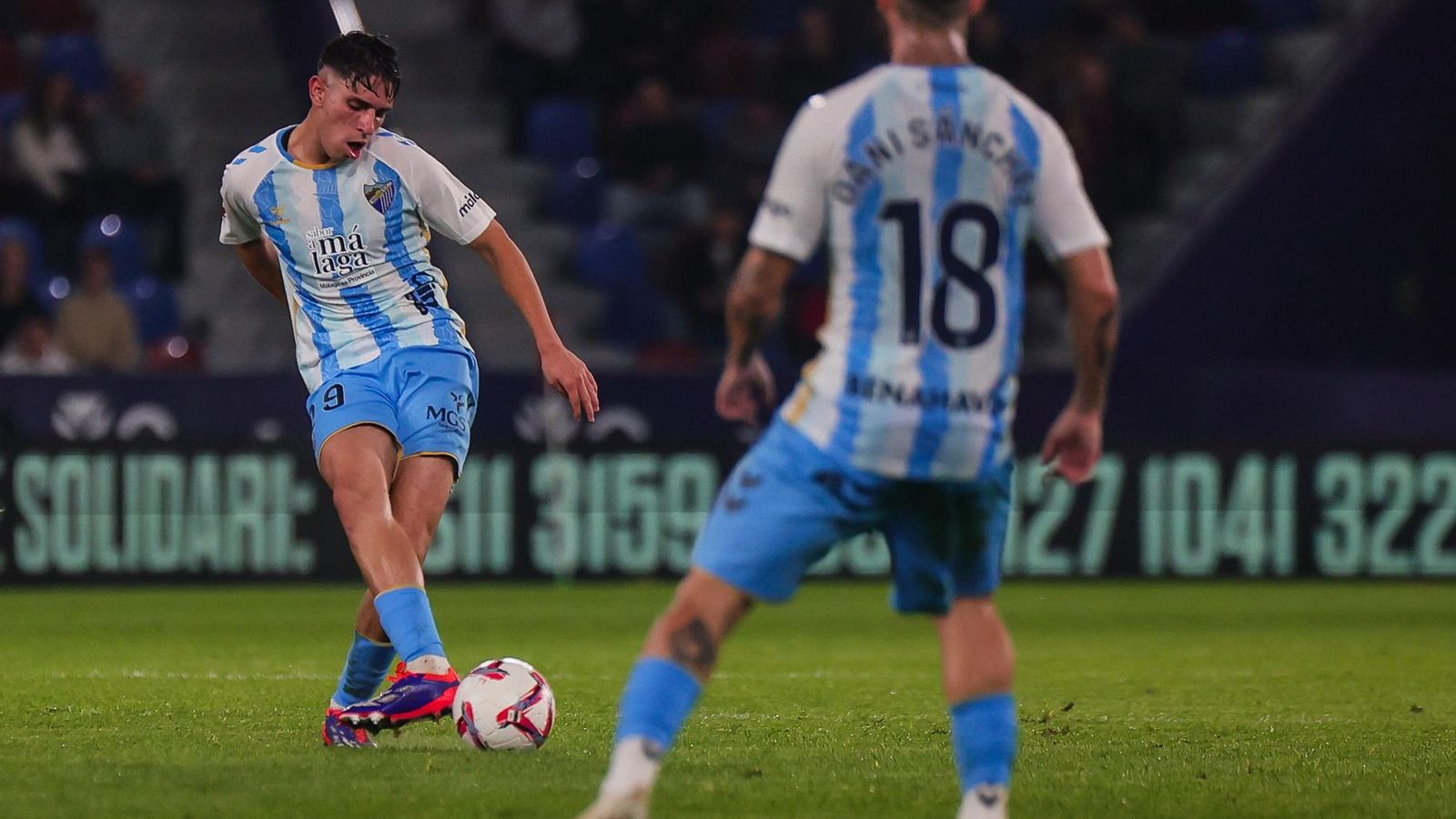 Las fotos del Levante-Málaga CF