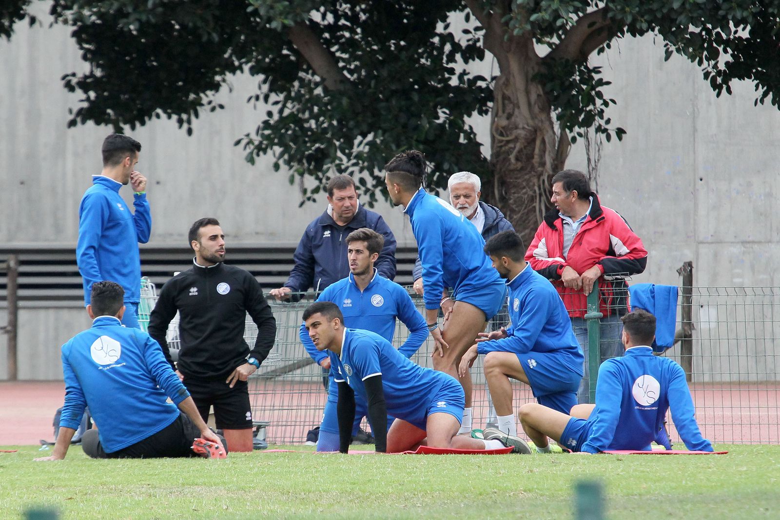 Primer entrenamiento de Josu Uribe con el Xerez DFC