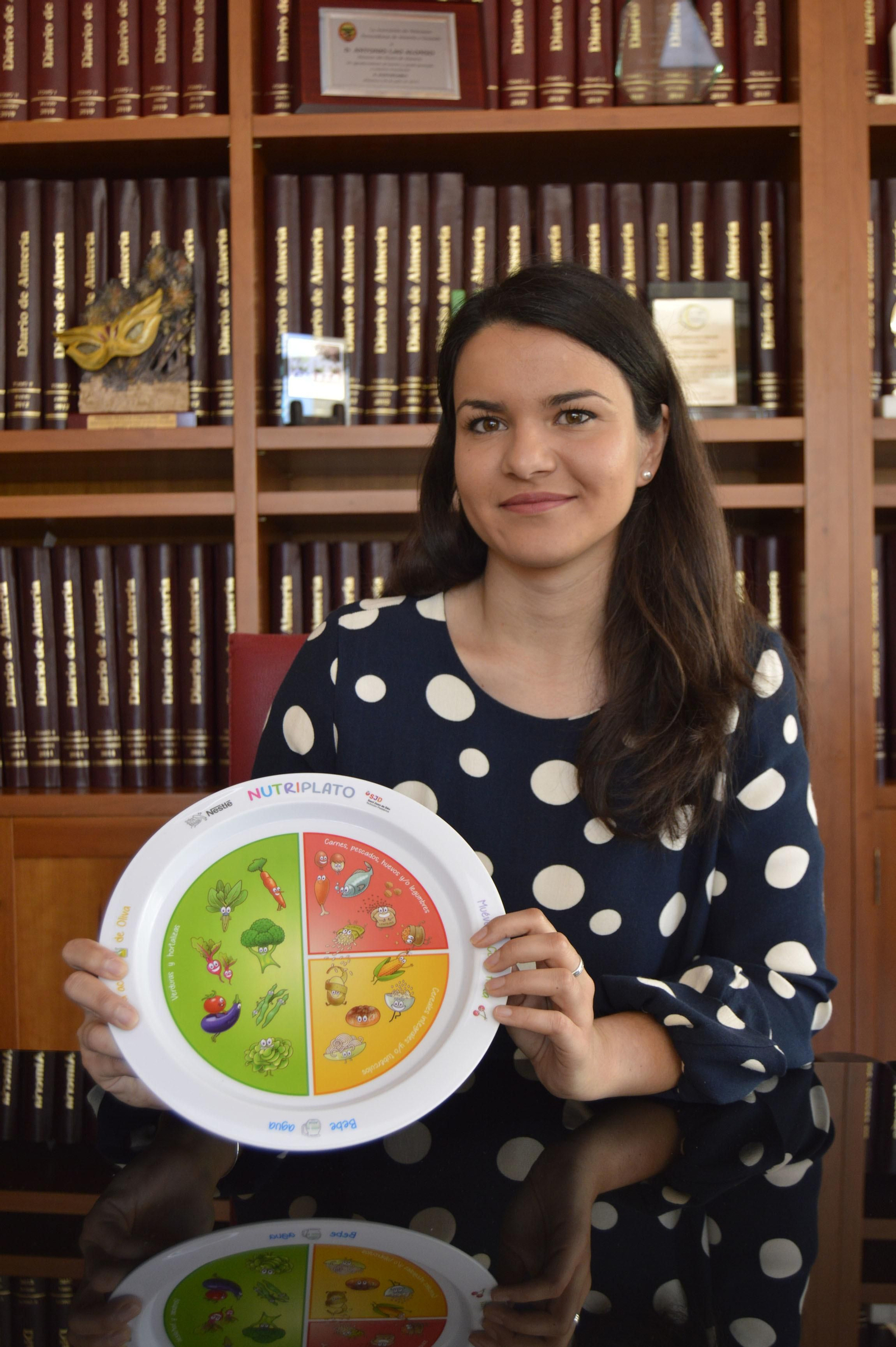 La nutricionista almeriense María Morales