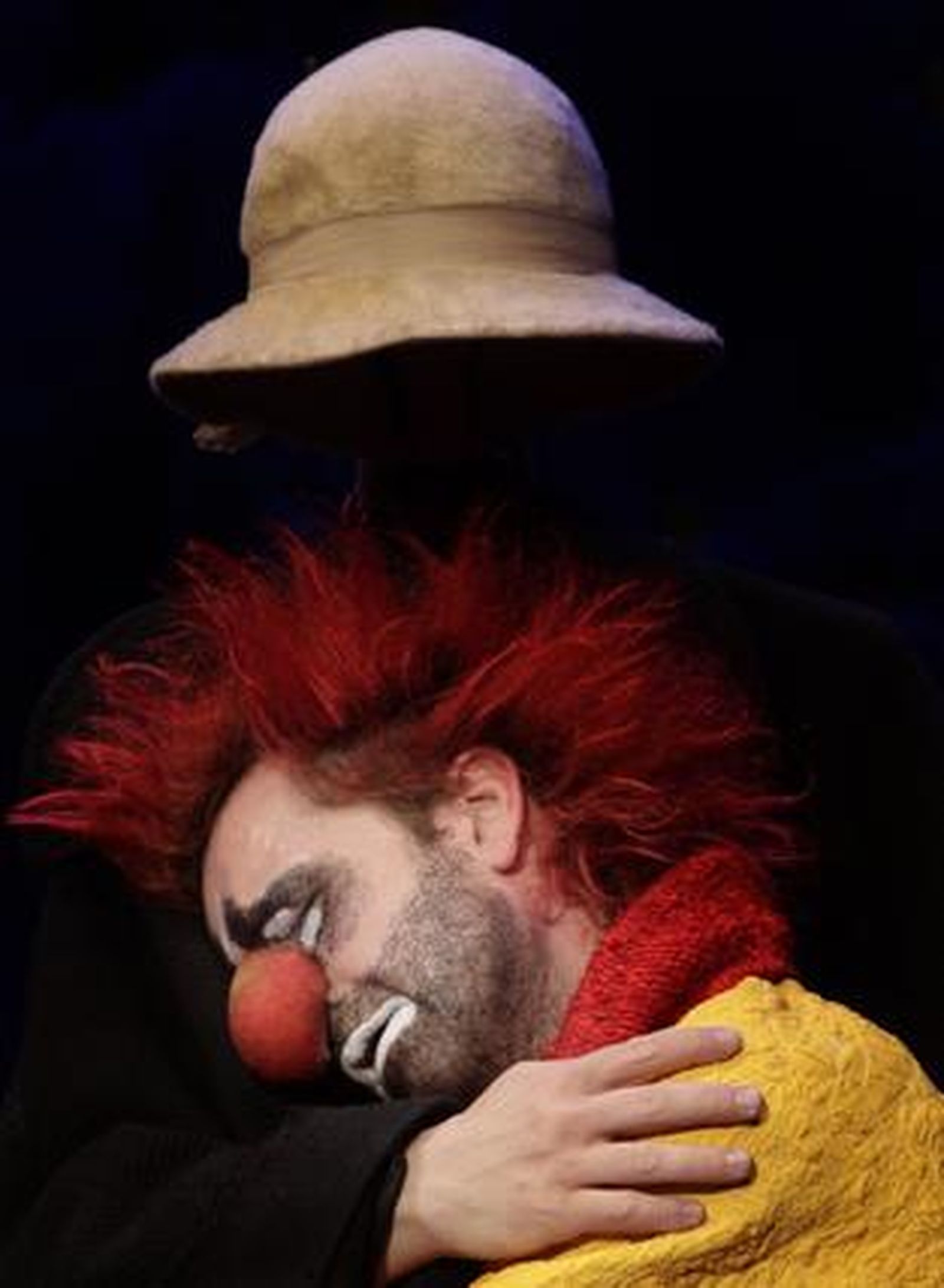 Una imagen de 'Slava's Snowshow', de la compañía de Slava Polunin. / Antonio Pizarro