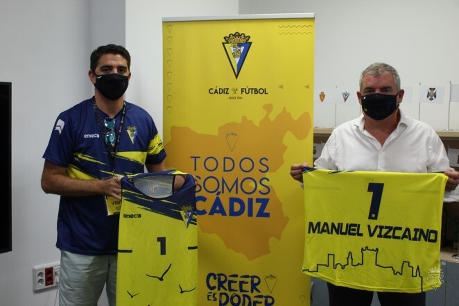 Pablo Abreu (i) y Manuel Vizcaíno.