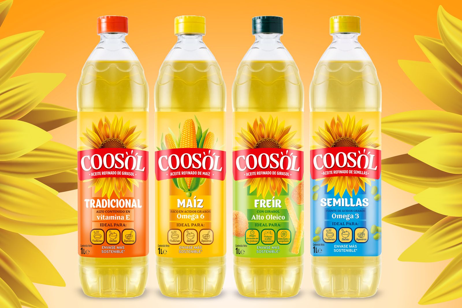 Nuevos envases de Coosol.