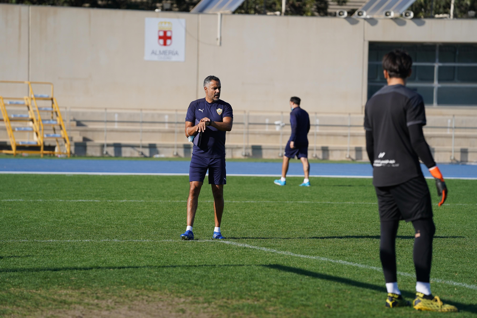Fotogalería del entrenamiento del Almería, miércoles 11