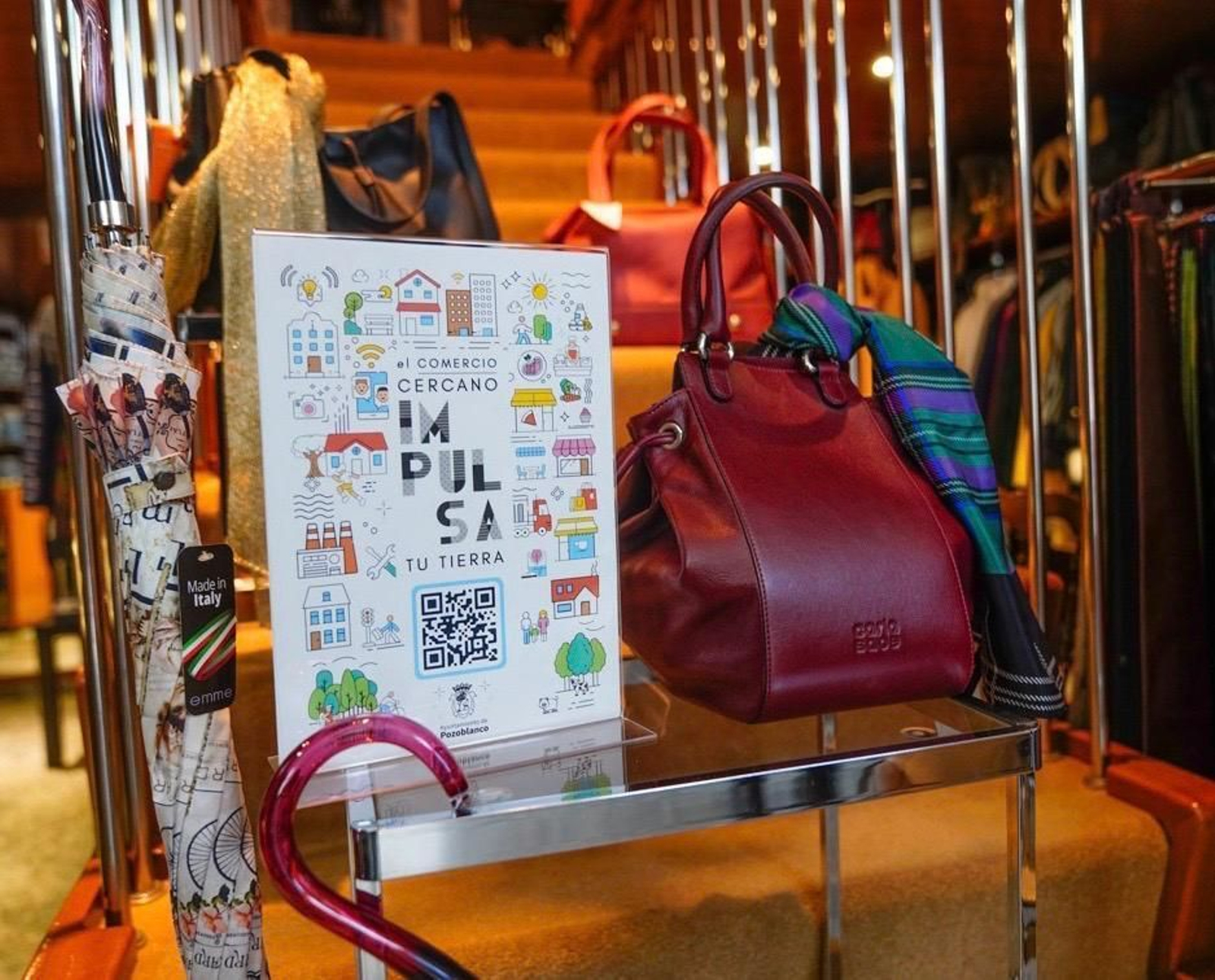 Escaparate de un establecimiento de Pozoblanco.