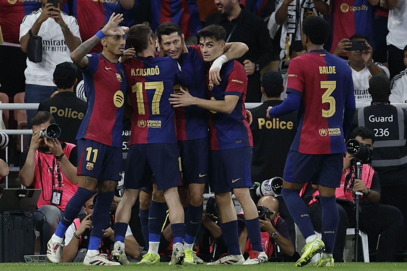 Las fotos de la Supercopa Barcelona - Real Madrid