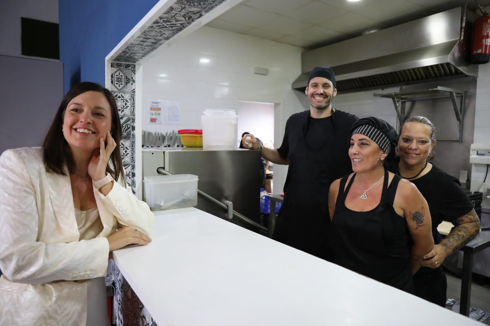 11.30 horas. En el restaurante Puente de Hierro