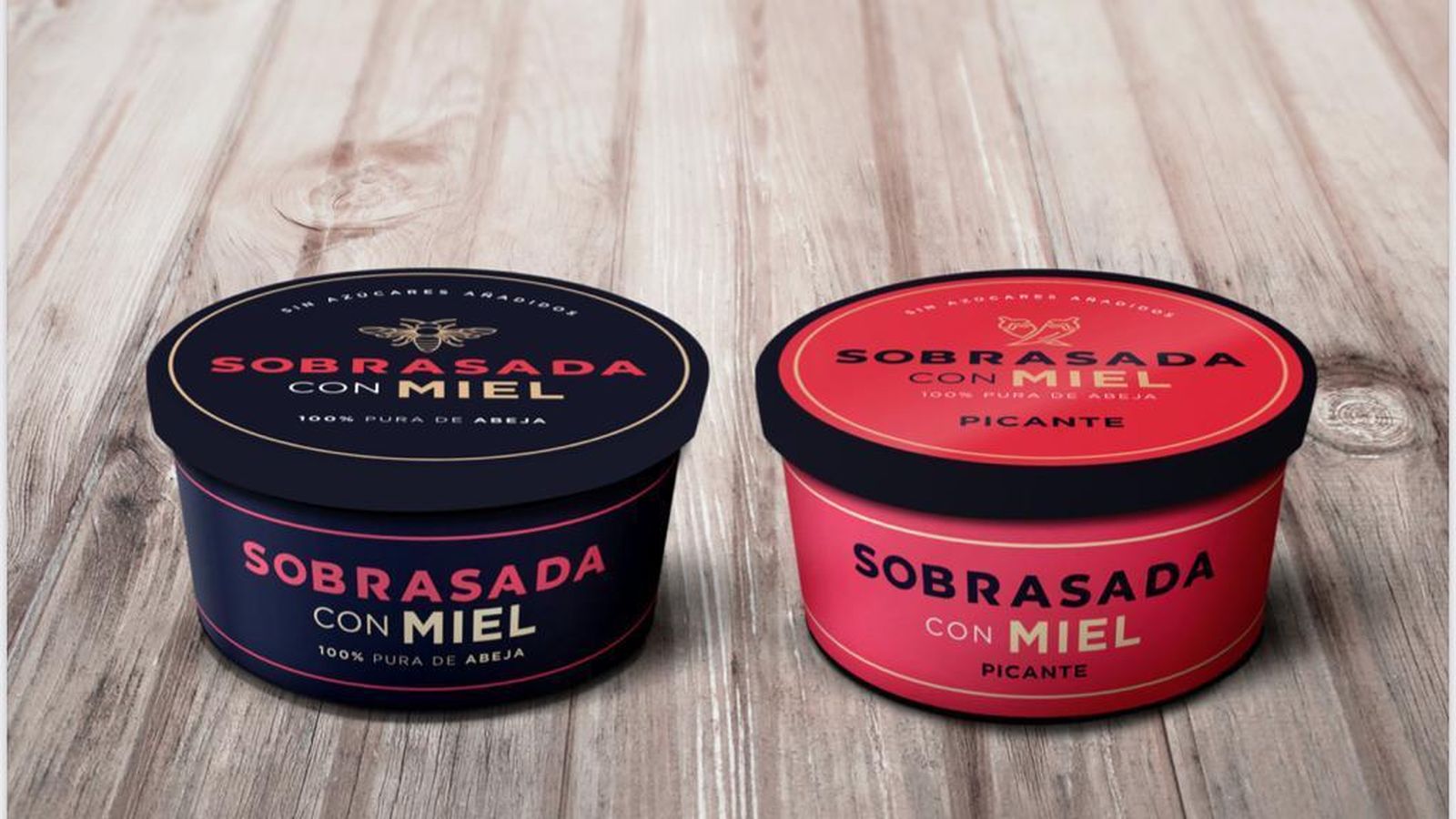 Las dos sobrasadas recién lanzadas por la empresa.