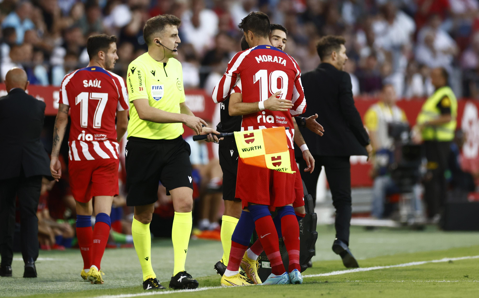 Las imágenes del Sevilla fc-Atlético de Madrid