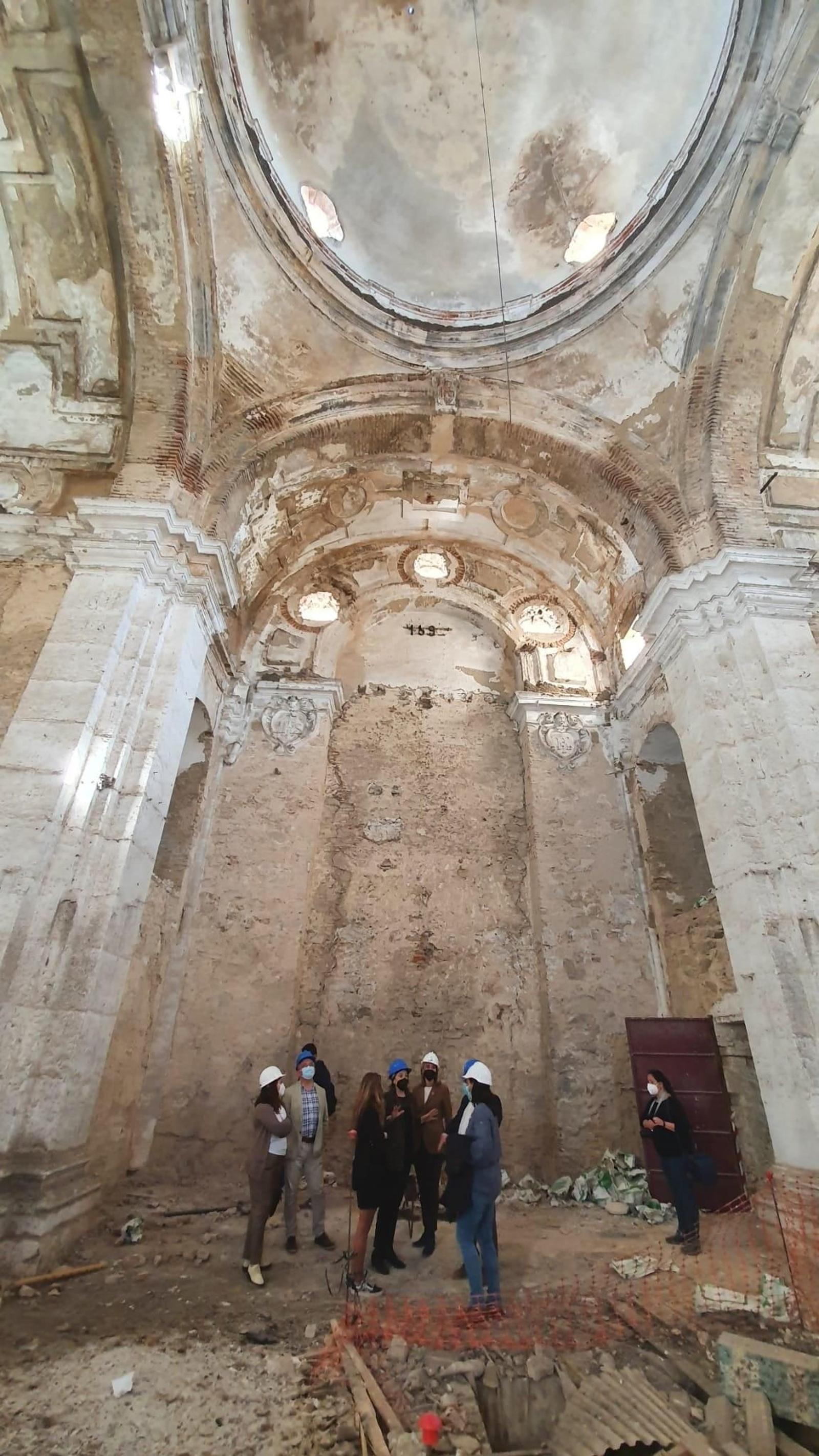 Visita al antiguo colegio Santa Catalina de Trigueros.