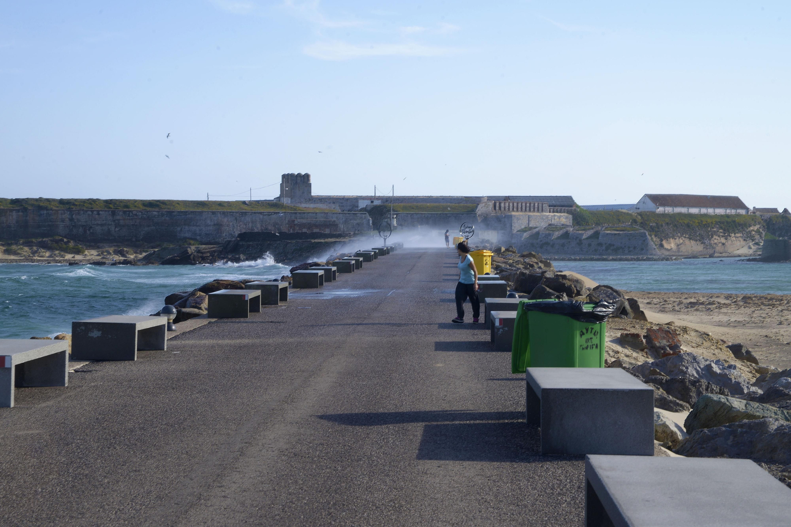 Fotos de las playas de la comarca en la fase 2
