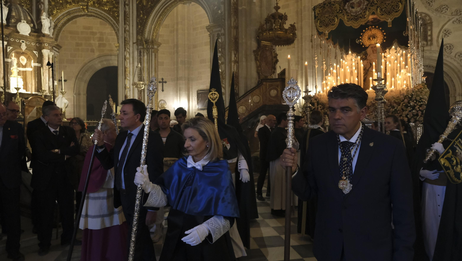 Procesión de Estudiantes en Almería, en imágenes
