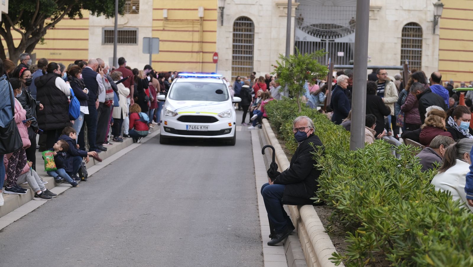 Procesión de Macarena en Almería, en imágenes.