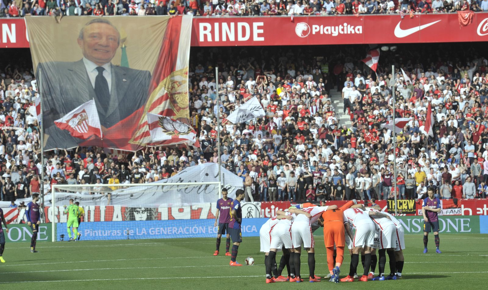 El Sevilla-Barcelona, en imágenees