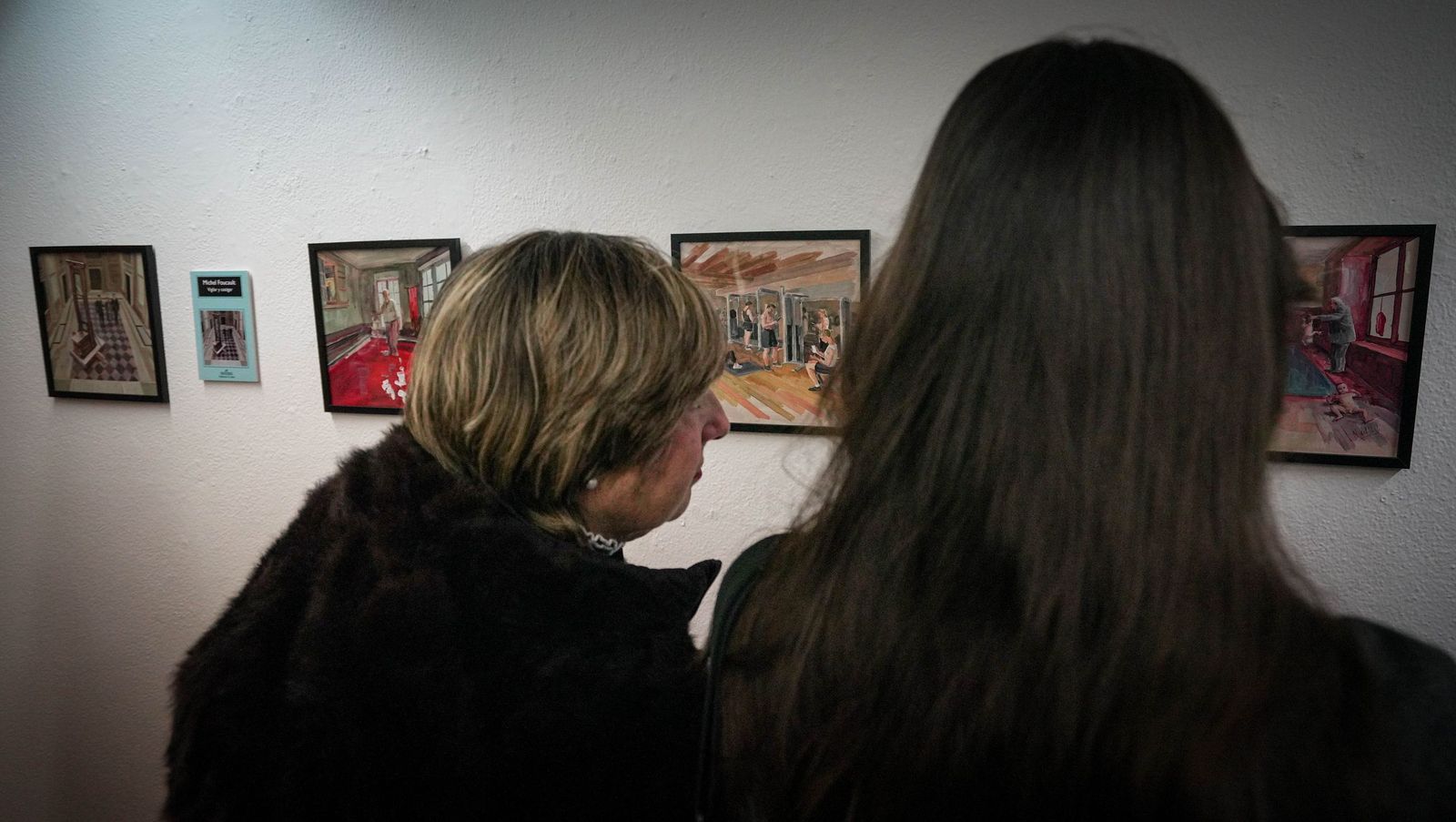 Imágenes de la inauguración de la exposición de Manuel del Valle en la sala ArteaDiario