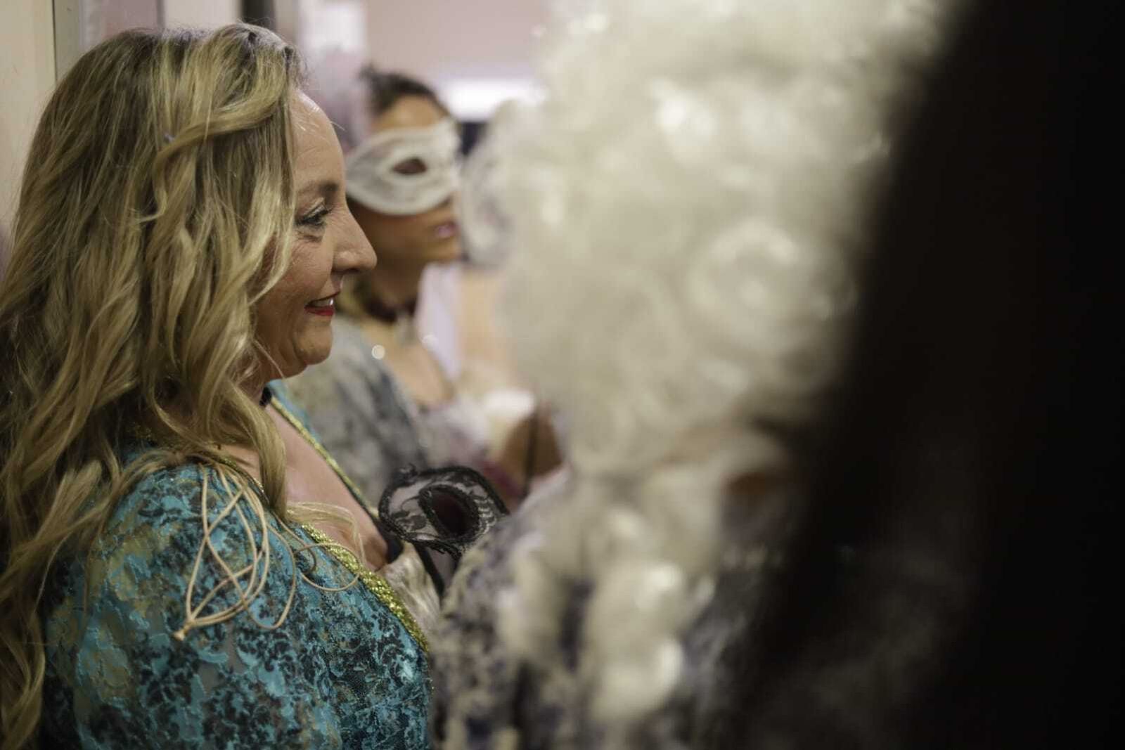 Comparsa Los borracheras en camerinos