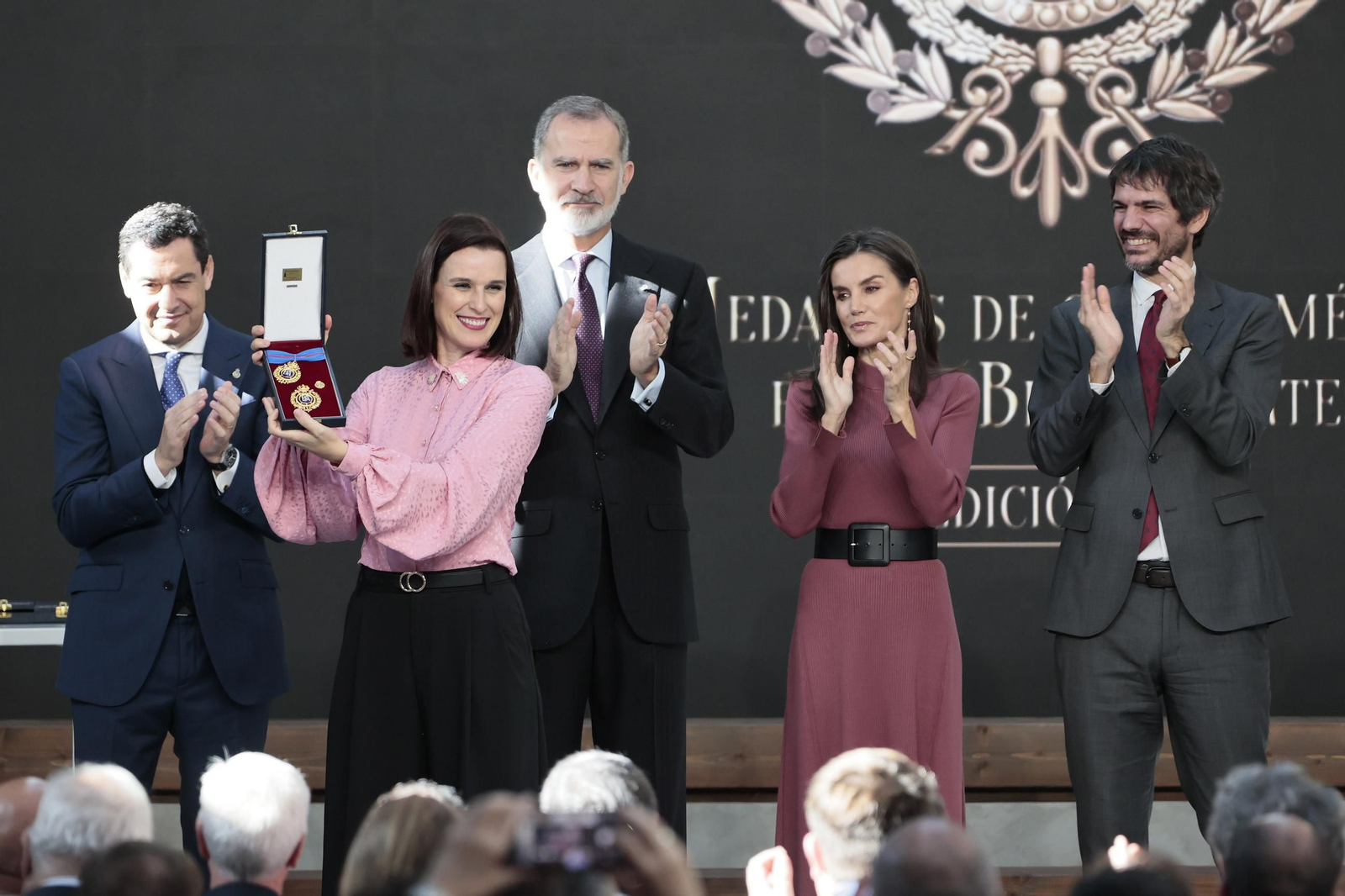 La entrega de las Medallas al Mérito en las Bellas Artes en imágenes