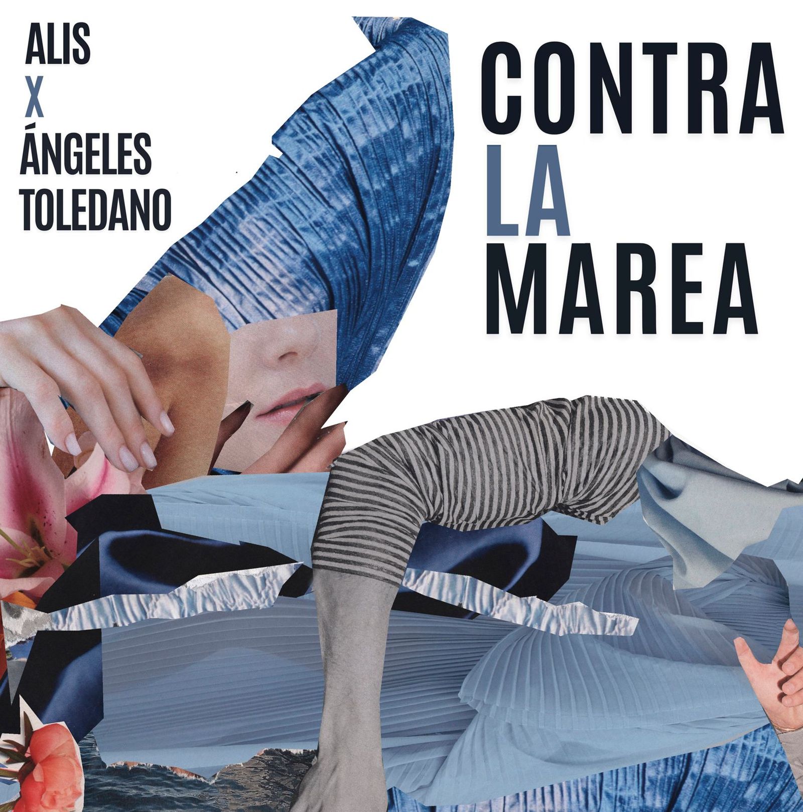 Portada del single 'Contra la marea', de Pachi García Alis y Ángeles Toledano.